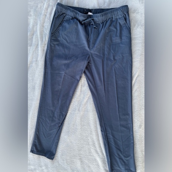 ASOS Blue Joggers Relaxed Fit Elastic Waistband - Picture 13 of 13